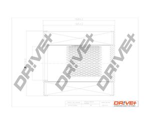 Drve+ DP1110.10.0023 Filtro aria per AUDI