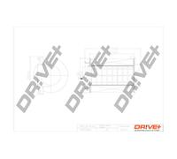 Drve+ DP1110.10.0031 Filtro aria per AUDI,SEAT,SKODA,VW