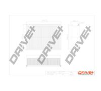 Drve+ DP1110.10.0044 Filtro aria per ALPINA,BMW,WIESMANN