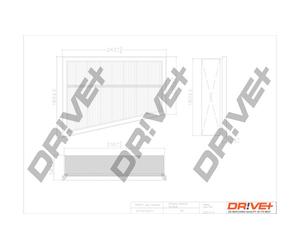Drve+ DP1110.10.0111 Filtro aria per RENAULT