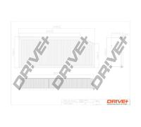 Drve+ DP1110.10.0120 Filtro aria per MERCEDES-BENZ