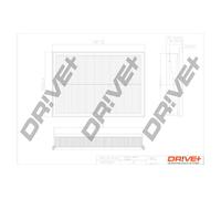Drve+ DP1110.10.0144 Filtro aria per OPEL,VAUXHALL