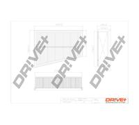 Drve+ DP1110.10.0167 Filtro aria per RENAULT