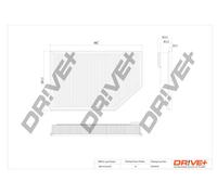 Drve+ DP1110.10.0194 Filtro aria per VOLVO