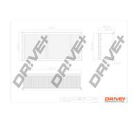 Drve+ DP1110.10.0197 Filtro aria per TOYOTA