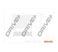 Drve+ DP1110.10.0203 Filtro aria per CHEVROLET,OPEL,VAUXHALL
