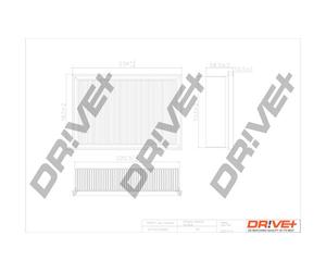 Drve+ DP1110.10.0203 Filtro aria per CHEVROLET,OPEL,VAUXHALL