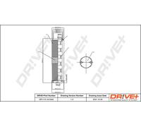 Drve+ DP1110.10.0244 Filtro aria per MERCEDES-BENZ