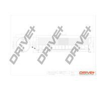 Drve+ DP1110.10.0246 Filtro aria per MERCEDES-BENZ