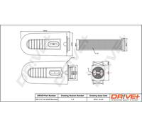 Drve+ DP1110.10.0248 Filtro aria per MERCEDES-BENZ