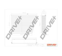 Drve+ DP1110.10.0334 Filtro aria per BMW,MINI
