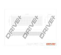 Drve+ DP1110.10.0377 Filtro aria per CITROËN,PEUGEOT