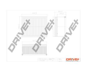 Drve+ DP1110.10.0407 Filtro aria