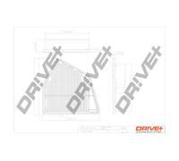Drve+ DP1110.10.0462 Filtro aria per HONDA