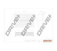 Drve+ DP1110.10.0487 Filtro aria per CHEVROLET