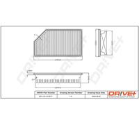 Drve+ DP1110.10.0517 Filtro aria per KIA