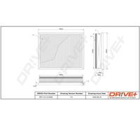 Drve+ DP1110.10.0552 Filtro aria per RENAULT TRUCKS