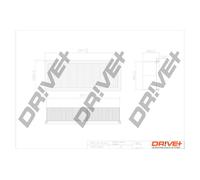 Drve+ DP1110.10.0553 Filtro aria per MG,ROVER