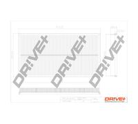 Drve+ DP1110.10.0604 Filtro aria per MERCEDES-BENZ