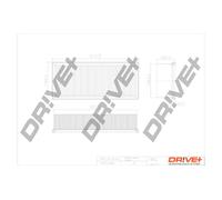 Drve+ DP1110.10.0666 Filtro aria per HONDA,LAND ROVER,MG,ROVER