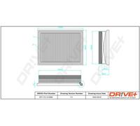 Drve+ DP1110.10.0684 Filtro aria per MINI