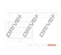 Drve+ DP1110.10.0707 Filtro aria per HYUNDAI,KIA