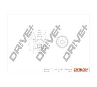 Drve+ DP1110.11.0058 Filtro olio per DACIA,NISSAN,RENAULT