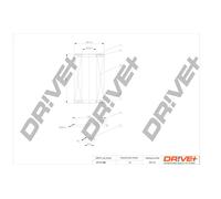 Drve+ DP1110.11.0059 Filtro olio per RENAULT