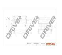 Drve+ DP1110.11.0062 Filtro olio per NISSAN,OPEL,RENAULT