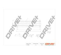 Drve+ DP1110.11.0084 Filtro olio per MERCEDES-BENZ