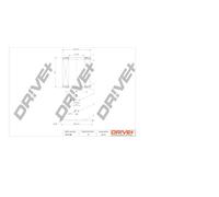 Drve+ DP1110.11.0096 Filtro olio per ALPINA,BMW