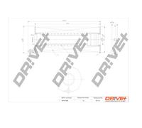 Drve+ DP1110.11.0105 Filtro olio per AUDI,VW