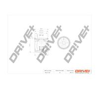 Drve+ DP1110.11.0157 Filtro olio per CHEVROLET