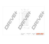 Drve+ DP1110.11.0202 Filtro olio per PORSCHE