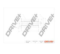 Drve+ DP1110.11.0238 Filtro olio per DODGE,JEEP
