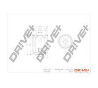 Drve+ DP1110.11.0284 Filtro olio per MITSUBISHI,SMART