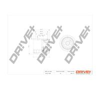 Drve+ DP1110.11.0303 Filtro olio per NISSAN