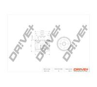 Drve+ DP1110.11.0310 Filtro olio per FORD