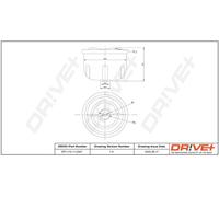 Drve+ DP1110.11.0347 Filtro olio per LAND ROVER