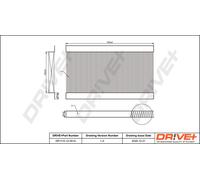 Drve+ DP1110.12.0014 Filtro, Aria abitacolo per FORD