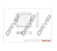 Drve+ DP1110.12.0197 Filtro, Aria abitacolo per MERCEDES-BENZ