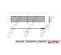 Drve+ DP1110.12.0228 Filtro, Aria abitacolo per ALPINA,BMW