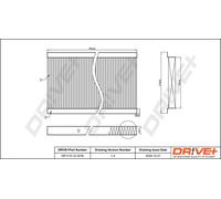 Drve+ DP1110.12.0276 Filtro, Aria abitacolo per MERCEDES-BENZ