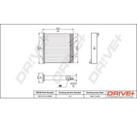 Drve+ DP1110.12.0289 Filtro, Aria abitacolo per MITSUBISHI