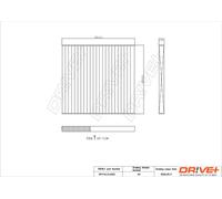 Drve+ DP1110.12.0320 Filtro, Aria abitacolo per RENAULT