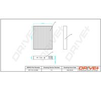 Drve+ DP1110.12.0346 Filtro, Aria abitacolo per MERCEDES-BENZ