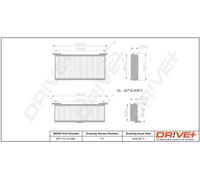 Drve+ DP1110.12.0382 Filtro, Aria abitacolo per CITROËN,FIAT,LANCIA,PEUGEOT