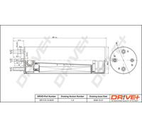Filtro carburante Cartuccia filtro DP1110.13.0070 Drve+ per VW MULTICAR