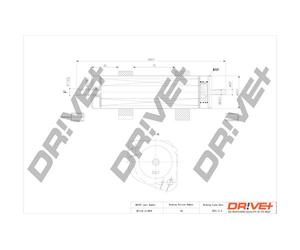 Drve+ DP1110.13.0079 Filtro carburante per AUDI