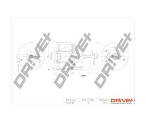 Drve+ DP1110.13.0083 Filtro carburante